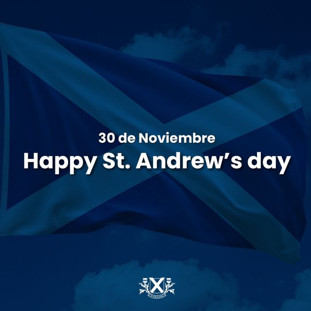 🔵Today we celebrate St. Andrew’s Day, which is also the National Day of Scotland, and is celebrated across the country commemorating the life of the patron saint.

🔷This holiday has evolved over the years, and today, it is a blend of religious observance and cultural celebration.

🏴󠁧󠁢󠁳󠁣󠁴󠁿Andrew, the Galilean fisherman who was singled out to be Christ’s first disciple, preached the Gospel in the lands around the Black Sea and in Greece and was eventually crucified on an X-shaped cross in Patras.
His story went on to shape many different aspects of Scottish culture, including the blue and white flag of Scotland, also known as the St Andrew’s Cross or the Saltire.

💙At St. Andrew’s Scots School we honor our Scottish Legacy in all our daily activities, our traditions have been guiding us for 186 years!

#SASS #StAndrewsDay #ScottishLegacy #SASSvalues #SASSfoundingFathers #OurLegacy